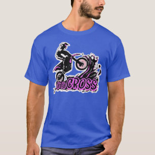 Wheelie Motocross Dirt Bike Rider Supermoto Enduro T-Shirt