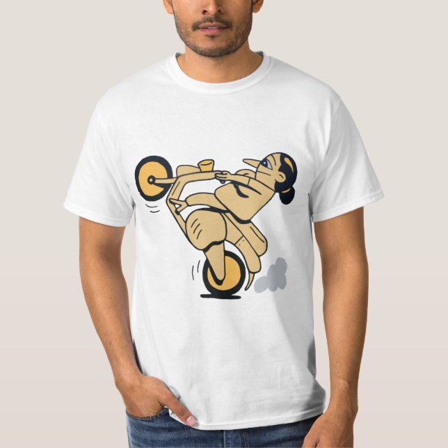 Wheelie T-Shirt (Vorderseite)