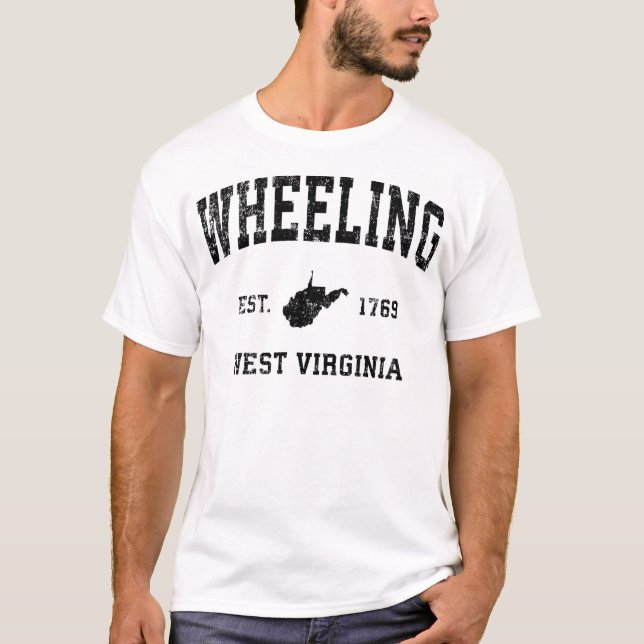 Wheeling West Virginia Wv T-Shirt (Vorderseite)
