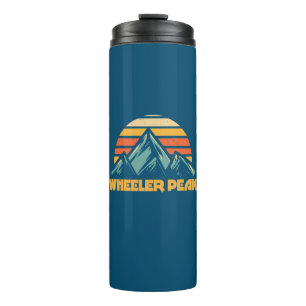 Wheelpeak New Mexico Retro Türkis Thermosbecher