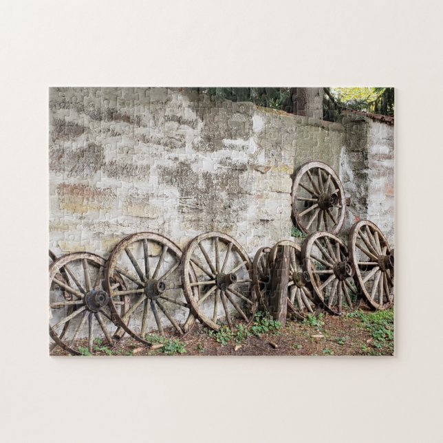 Wheels of Time Puzzle, 11" x 14", 252 pieces Puzzle (Horizontal)