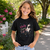 Wheely Lama Süßes Personalisiertes Grafik T-Shirt