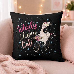 Wheely Llama Cute Personalisierte Kissenhülle Kissen