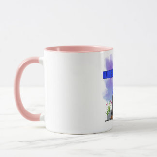 "WHEEW Chille" Pink Coffee Cup für "diese Tage" Tasse