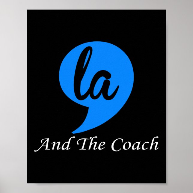 Wheimer 2024 Comma La und der Coach 1 Poster (Vorne)