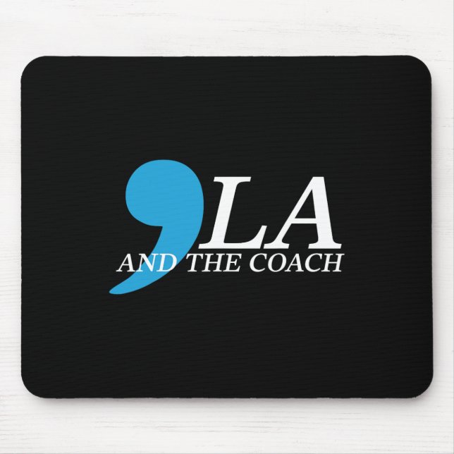 Wheimer 2024 Comma La und der Coach Mousepad (Vorne)