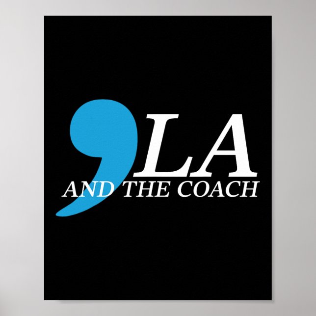 Wheimer 2024 Comma La und der Coach Poster (Vorne)
