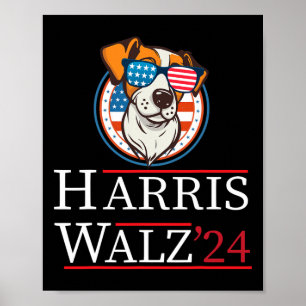 Wheimer 2024 Funny Dog Election Kamala Harris Tim Poster