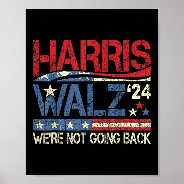 Wheimer 2024 Kamala Harris 2024 Tim W 2024 Usa Fla Poster (Vorne)