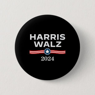 Wheimer 2024 Wahl Kamala Harris Tim W Waltz Button
