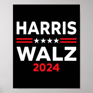Wheimer 2024 Wahl Kamala Harris Tim Waltz 2024 Poster