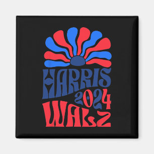 Wheimer 2024 Wahl Präsident Kamala Harris Tim Magnet