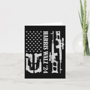 Wheimer 24 American Flag Guns Owner Frau Präsident Karte