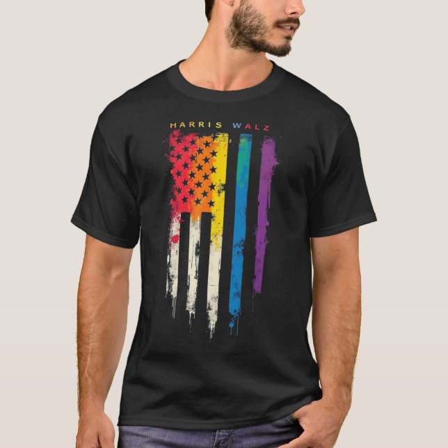 Wheimer Colorful Streak T-Shirt (Vorderseite)