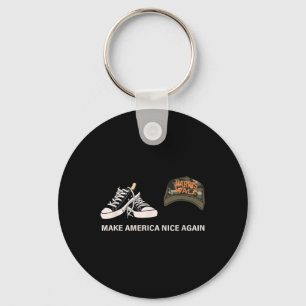 Wheimer Kamal Make America Nice Wieder Kamala Kund Schlüsselanhänger