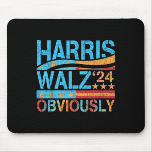 Wheimer offensichtlich! Harris Waltz Wahl 2024 Mousepad