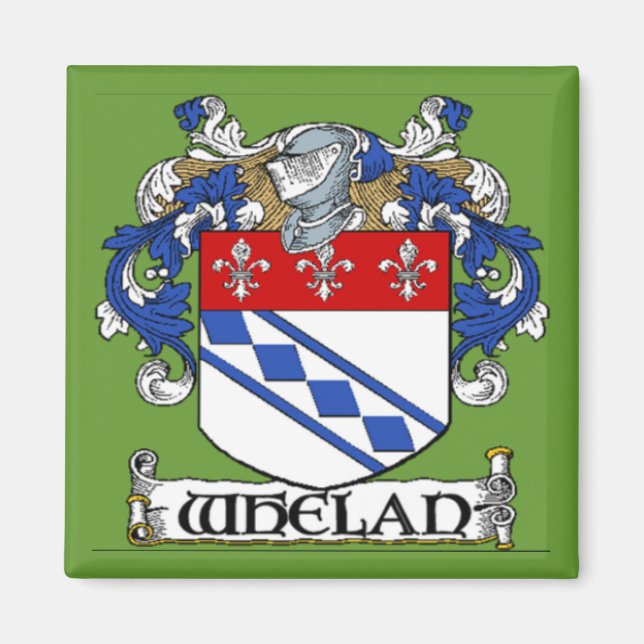 Whelan Coat of Arms Magnet (Vorne)