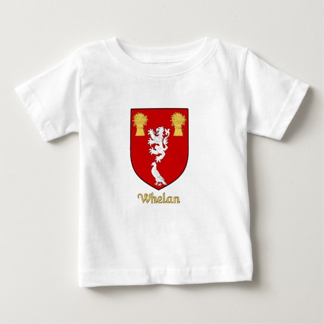Whelan Family Shield Baby T-shirt (Vorderseite)
