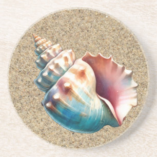 Whelk Muschel Untersetzer
