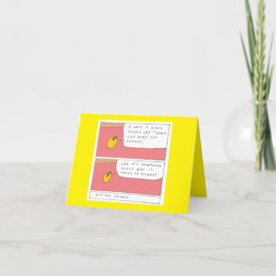 When life gives you lemons birthday card feiertagskarte