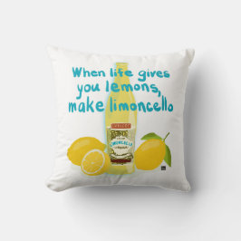 When Life Gives You Lemons - Make Limoncello Kissen