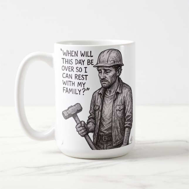When Will This Day Be Over? Kaffeetasse (Links)