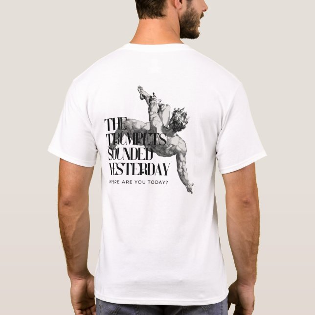 Where Are You Today? T-Shirt (Rückseite)