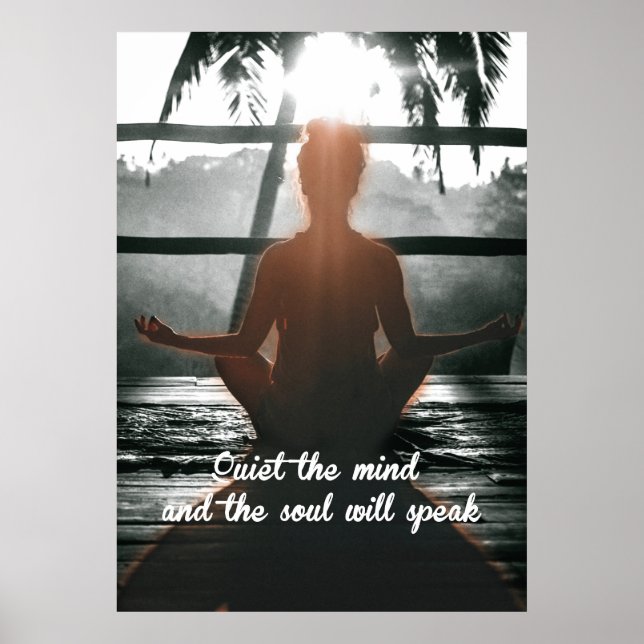 Where Breath Becomes Balance Poster (Vorne)