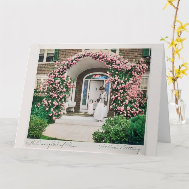 Where flowers bloom so does hope.  karte (Gelbe Blume)