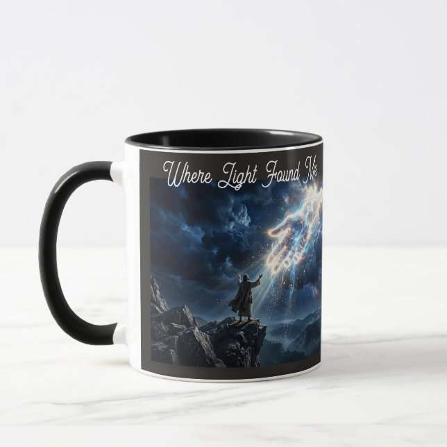Where Light Found Me - Mug Tasse (Links)