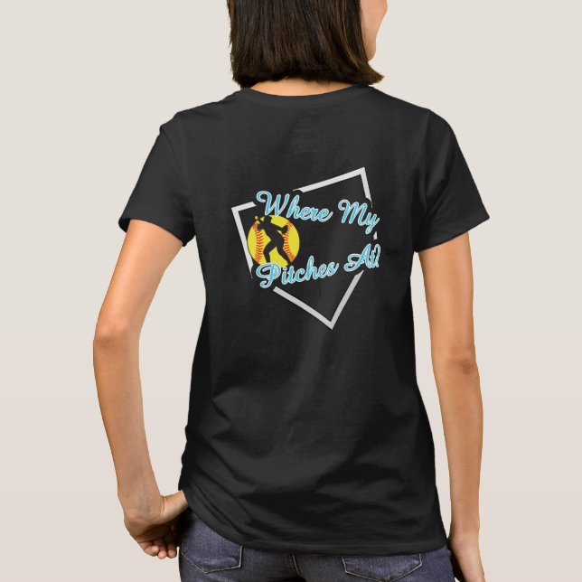 Where My Pitches At? Shirt (Rückseite)