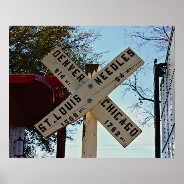 Where the Tracks Lead Poster (Vorne)