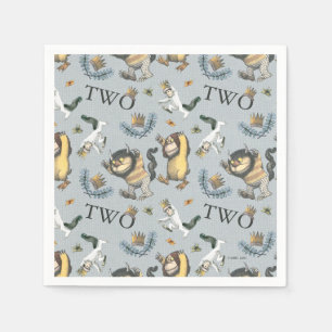 Where the Wild Things Are 2. Geburtstag Serviette