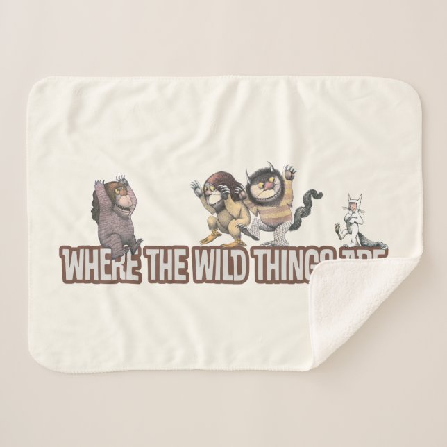 Where the Wild Things Are Characters on Logo Sherpadecke (Vorderseite (Horizontal))