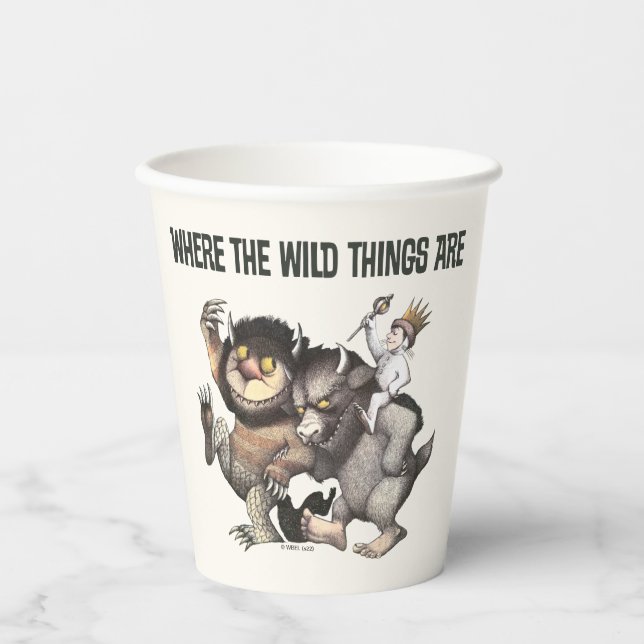 Where the Wild Things Are Characters Pappbecher (Vorderseite)