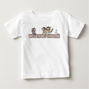 Where the Wild Things Are Charaktere auf Logo Baby T-shirt