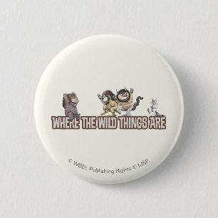 Where the Wild Things Are Charaktere auf Logo Button