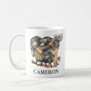 Where the Wild Things Are   Fügen Sie Ihren Namen  Kaffeetasse