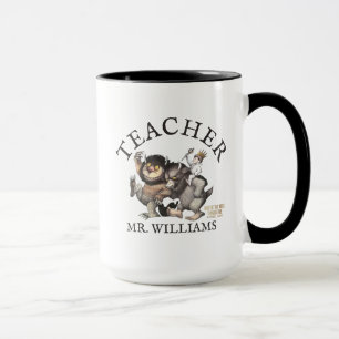 Where the Wild Things Are Lehrer Tasse
