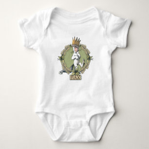 Where the Wild Things Are   Max-Abzeichen Baby Strampler