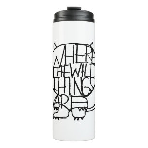 Where the Wild Things Are   Wild Thing Skizze Thermosbecher
