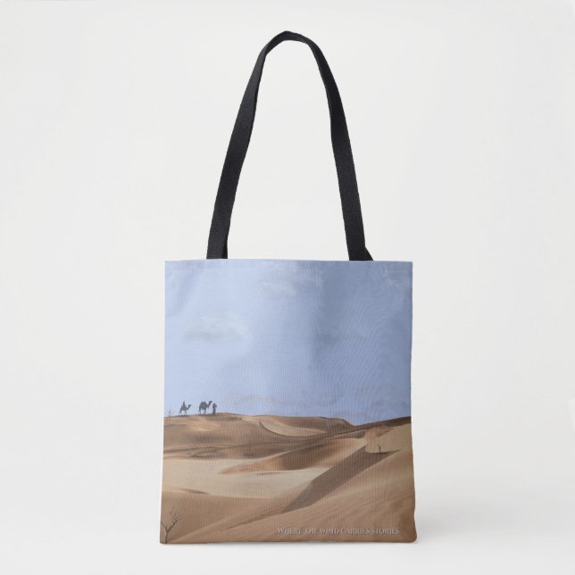 Where The Wind Carries Stories totebag (Vorderseite)