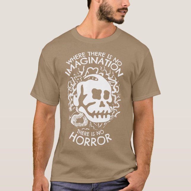 Where there is no Imagination there is no Hallowee T-Shirt (Vorderseite)