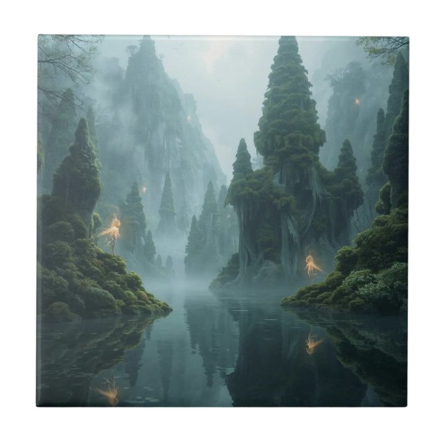 Where Winged Spirits Wander Fliese (Vorderseite)