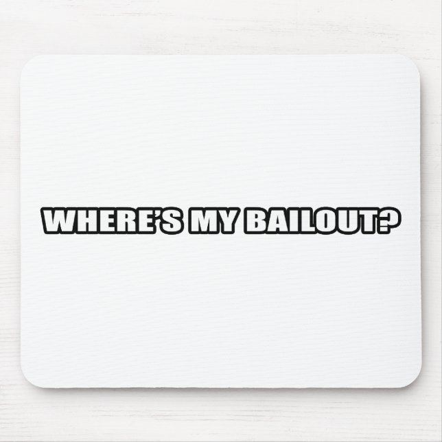 Wheres meine Sicherheitsleistung? Mousepad (Vorne)