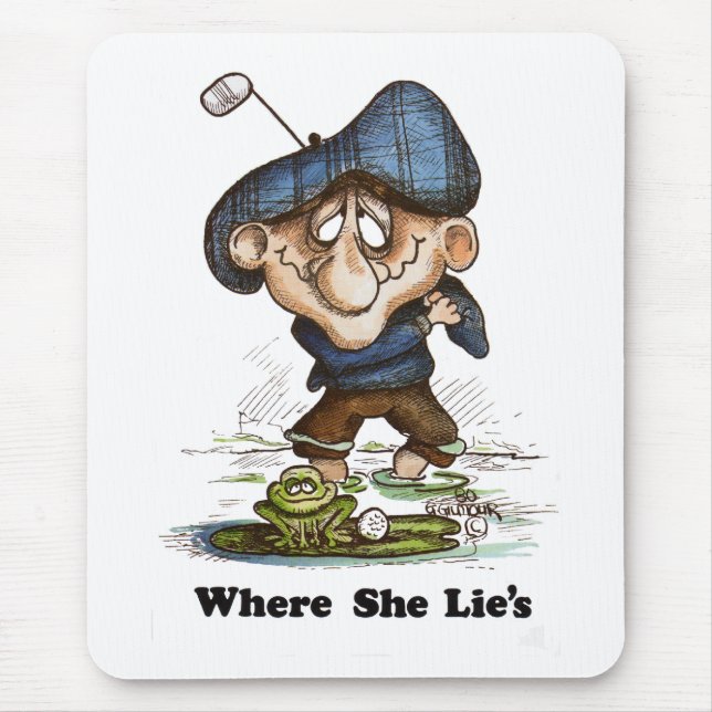 WhereSheLies10 Mousepad (Vorne)