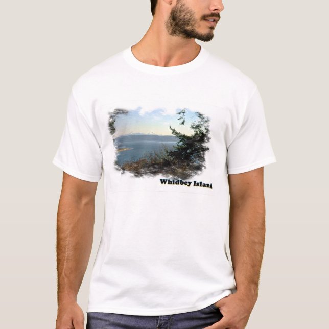 Whidbey Insel waterscape T-Shirt (Vorderseite)