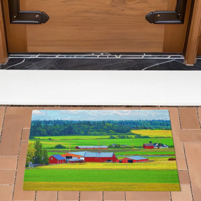 Whidbey Island Red Barn Doormat Fußmatte (Von Creator hochgeladen)