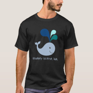 Whidbey Island Washington Niedlich Whale Lover Car T-Shirt