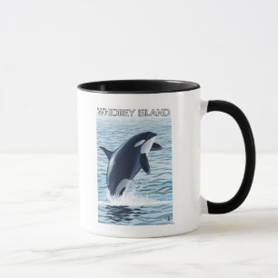 Whidbey Island, WashingtonOrca Jumping Tasse